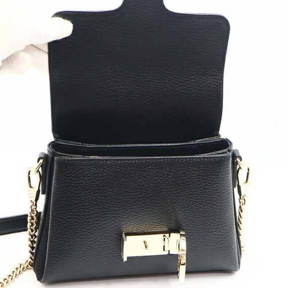 Gucci Interlocking G Chain Shoulder Bag Black - Picture 10 of 12